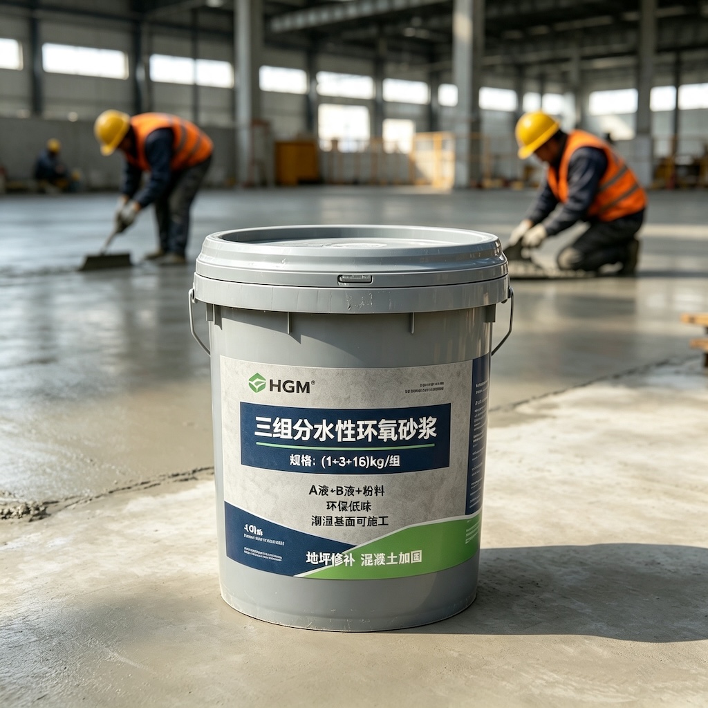 桑植三组份水性环氧砂浆
